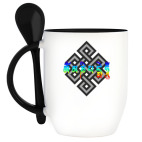 Кружка с ложкой