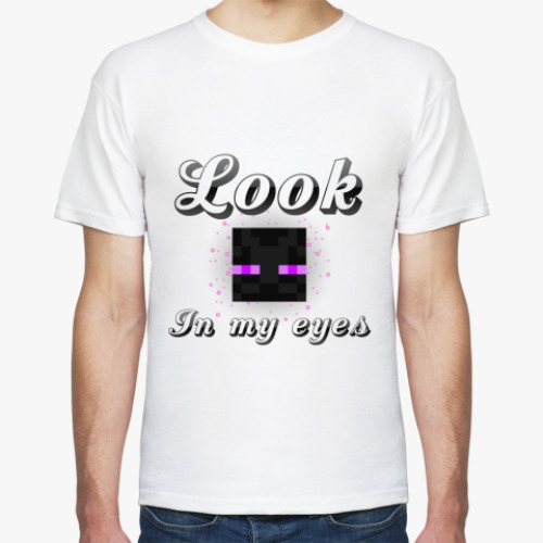 Футболка с принтом Эндерман