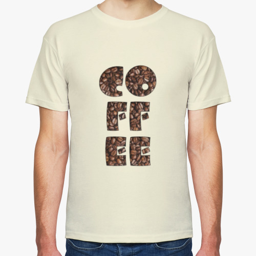 Футболка с принтом Coffee