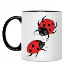 Кружка двухцветная