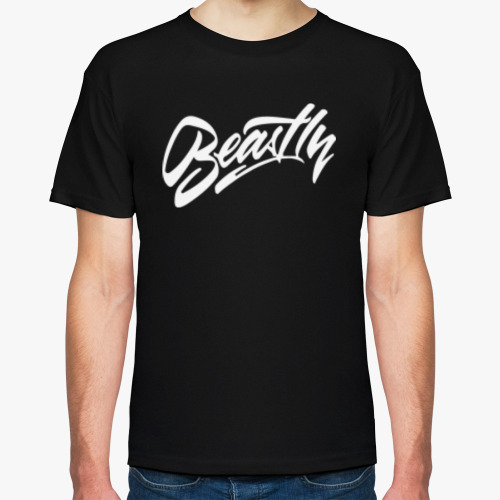 Футболка с принтом Beastly