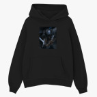 Толстовка худи оверсайз