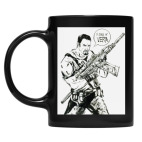 Кружка цветная UV-DTF