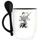 Кружка с ложкой