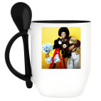 Кружка с ложкой