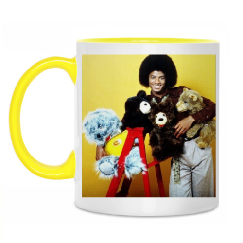 Кружка с принтом Майкл Джексон