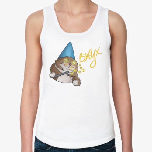 Женская майка с принтом Вжух