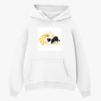 Толстовка худи оверсайз