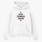 Толстовка худи оверсайз