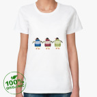 Женская футболка органик