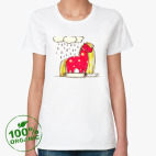 Женская футболка органик