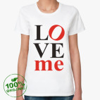 Женская футболка органик