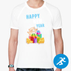 Мужская спортивная футболка