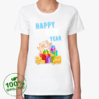 Женская футболка органик