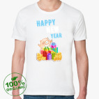 Мужская футболка органик