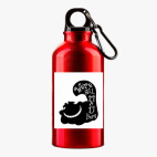 Металлическая бутылка 400 мл UV-DTF