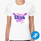 Женская спортивная футболка