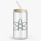 Банка с бамбуковой крышкой