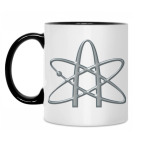 Кружка двухцветная