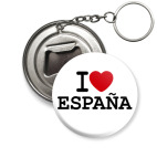 Брелок-открывашка 50 мм  Love España