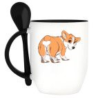 Кружка с ложкой