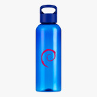 Прозрачная спортивная бутылка