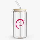 Банка с бамбуковой крышкой