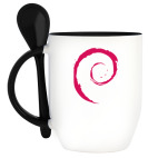 Кружка с ложкой