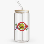 Банка с бамбуковой крышкой