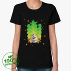 Женская футболка органик