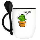 Кружка с ложкой