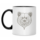 Кружка двухцветная