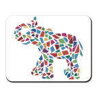 Слон - мозаика