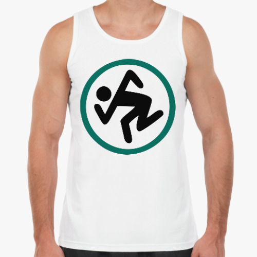 Майка с принтом mosh symbol, мош