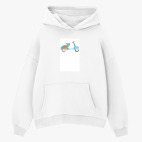 Толстовка худи оверсайз