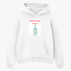 Толстовка худи оверсайз