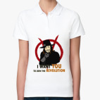 Женская рубашка поло