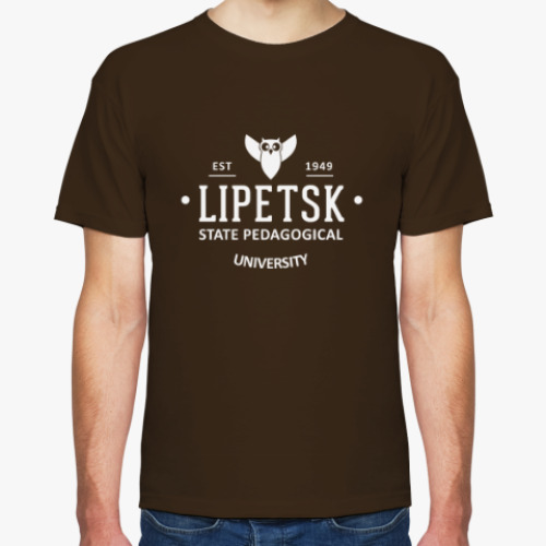 Футболка с принтом LSPU