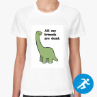 Женская спортивная футболка