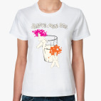 Классическая женская футболка Clockwork orange