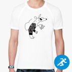 Мужская спортивная футболка