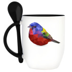 Кружка с ложкой