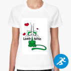 Женская спортивная футболка