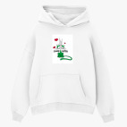 Толстовка худи оверсайз