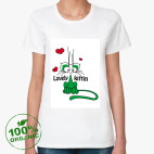 Женская футболка органик