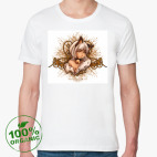 Мужская футболка органик