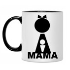 Кружка двухцветная