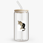 Банка с бамбуковой крышкой