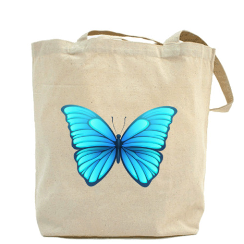 Сумка шоппер с принтом Бабочка