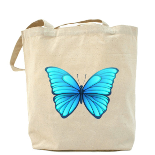 Сумка шоппер с принтом Бабочка